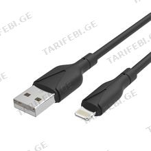 Choetech XAL-0003 USB-A to Lightning Black მობილურის კაბელი