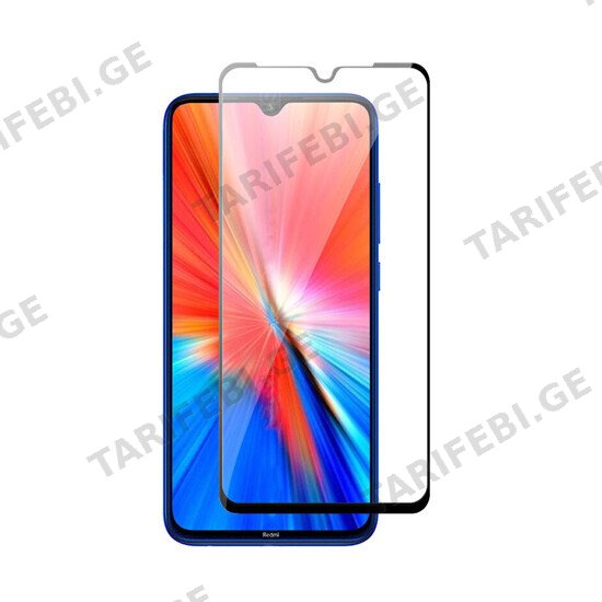 ეკრანის დამცავი Glass Pro+ Full Screen Tempered Glass Xiaomi Redmi Note 8 2021 Black (ბოლო ერთეული)