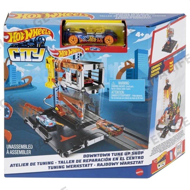 სათამაშო ტრასა MATTEL HOT WHEELS CITY DOWNTOWN REPAIR STATION HDR25