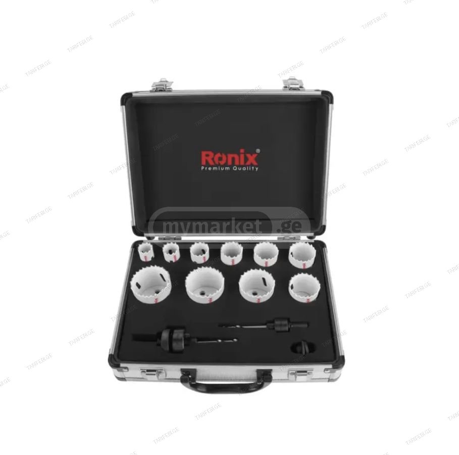 საბურღი გვირგვინების ნაკრები Ronix RH-5290