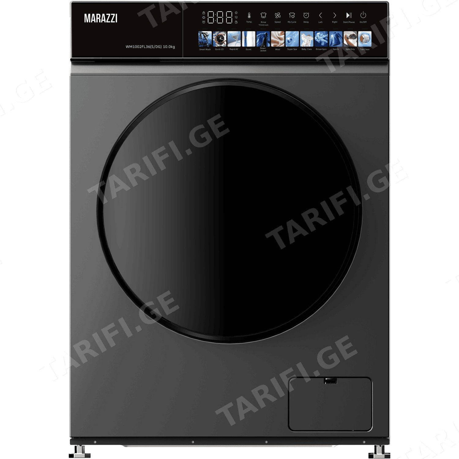 სარეცხი მანქანა 10კგ MARAZZI WM1002FL36(S/DG)