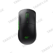 Havit Gaming Mouse MS975WB Black/Green უსადენო მაუსი
