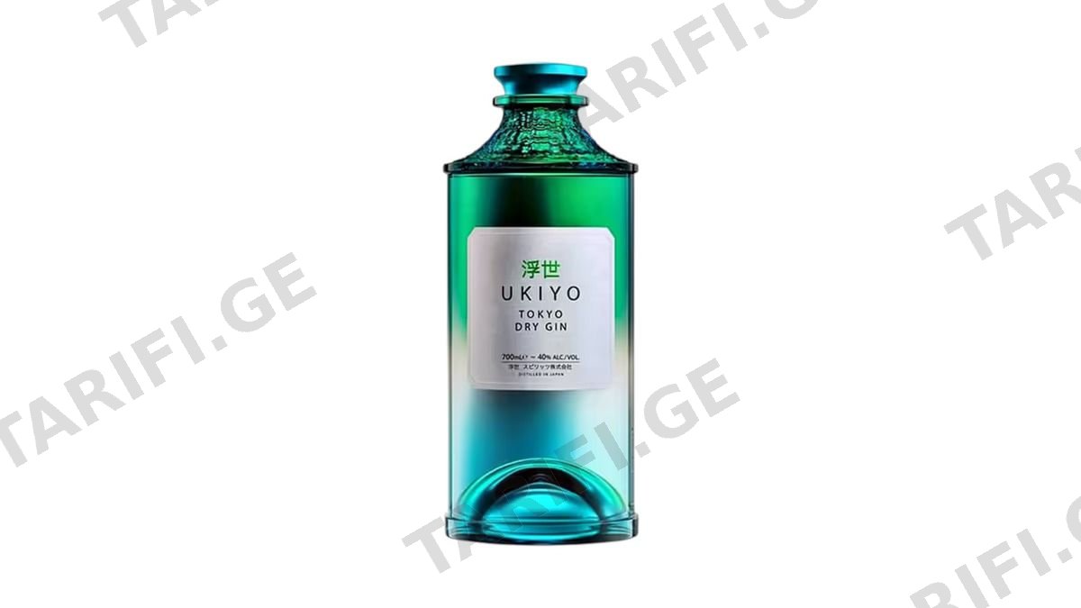 იაპონური ჯინი 700მლ Ukiyo