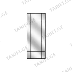 სარკე Styler LOFT LF05 CONNOR 60X150 სმ