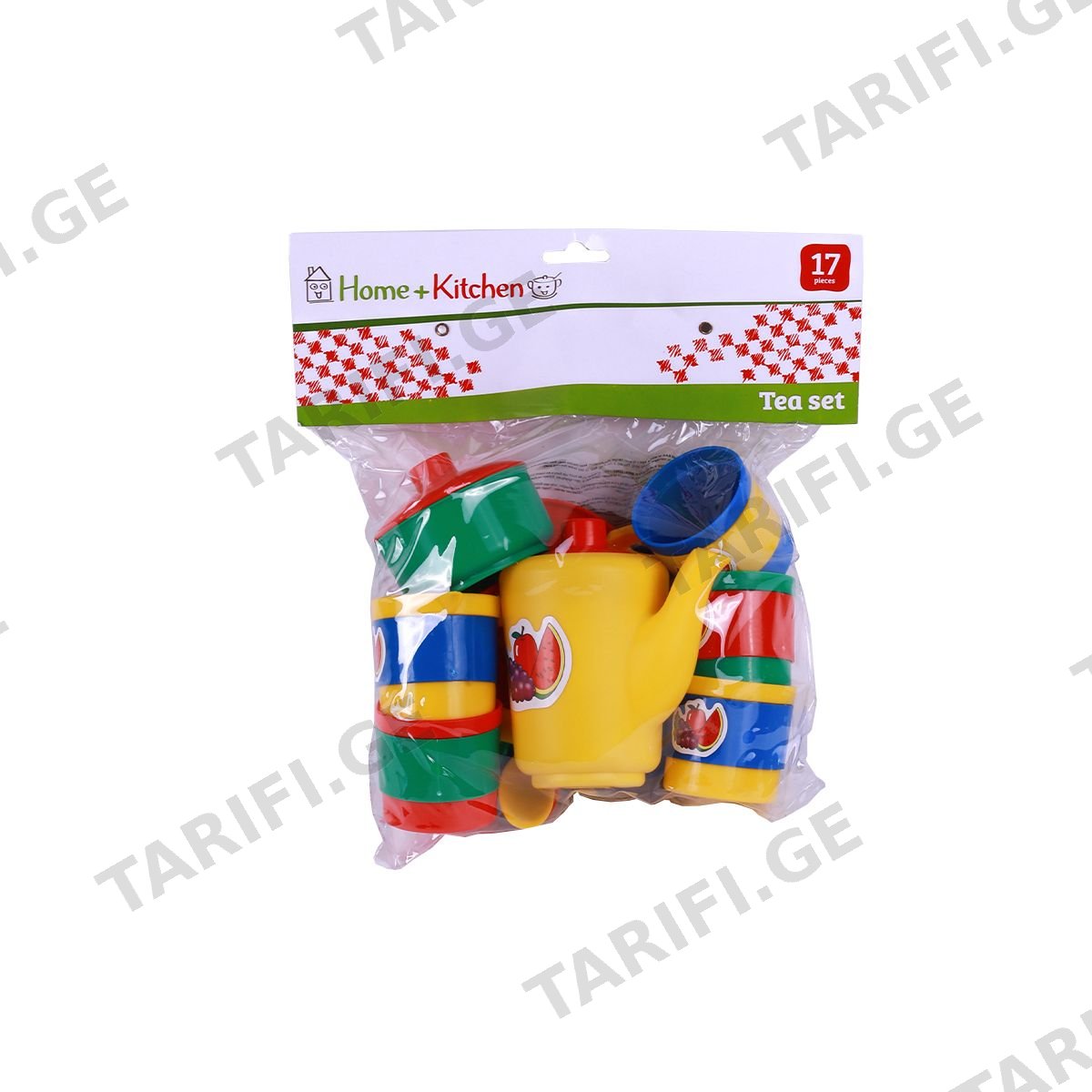 ჩაის ნაკრები 1x17 Home And Kitchen Johntoy 304894