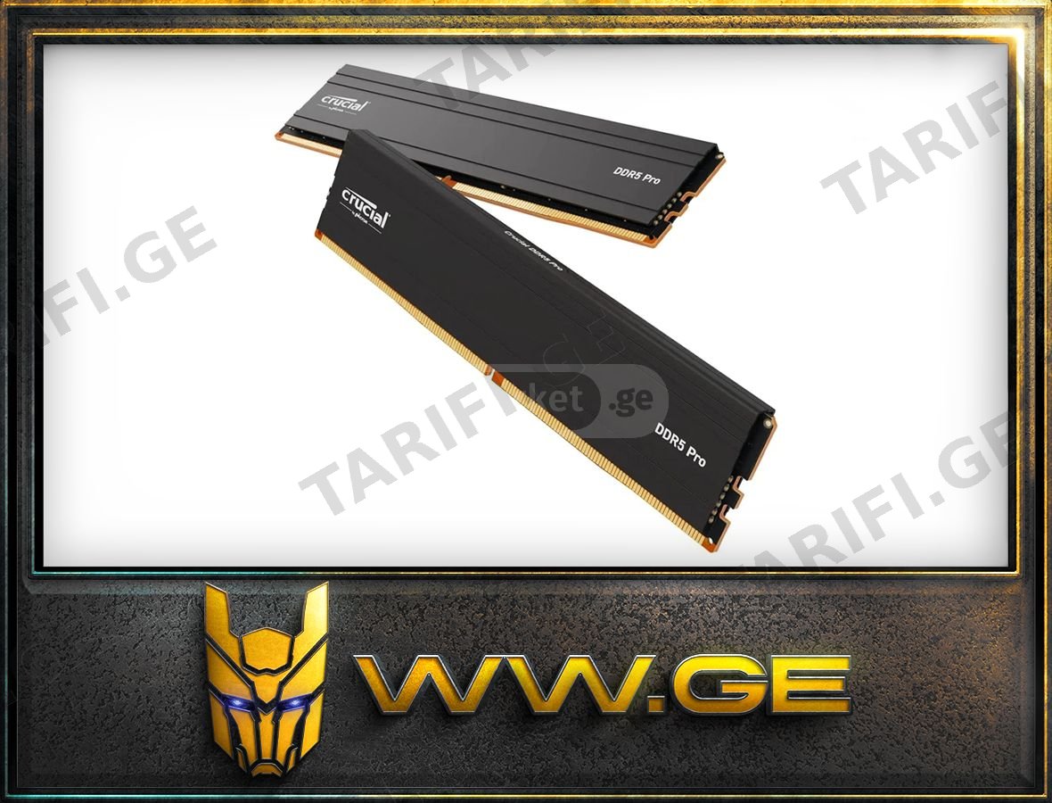 ✅Crucial Pro RAM 32GB Kit (2x16GB) DDR5 6000MHz✅