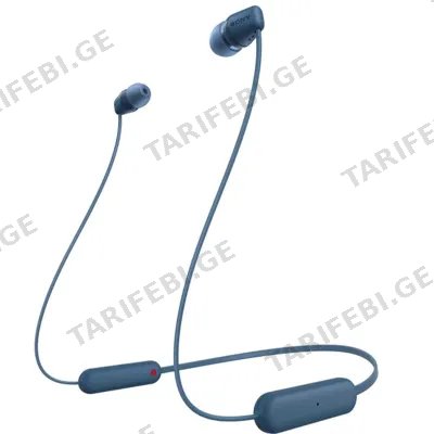 ყურსასმენი SONY WI-C100 WIC100L.E BLUE