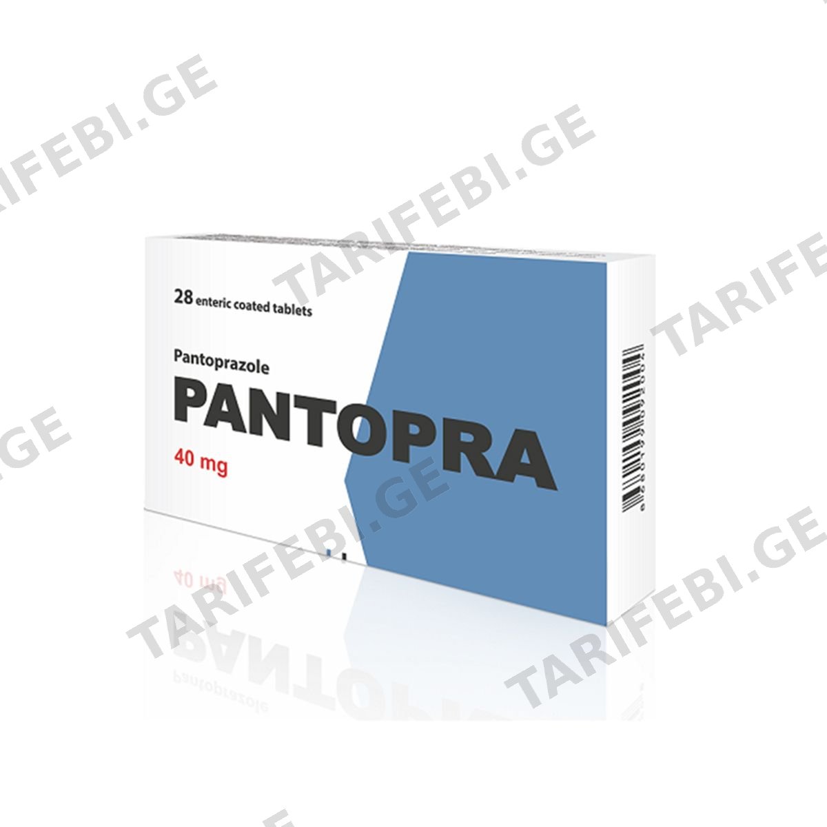 პანტოპრა - Pantopra 40მგ Gmp 28 ტაბლეტი