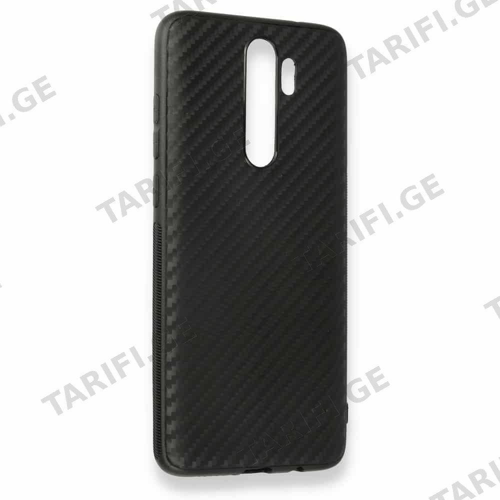 Xiaomi Redmi Note 8 Pro Carbonix Case სილიკონის ქეისი – შავი