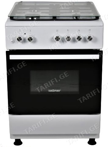 გაზქურა ZELLMER FF6405GBZW (White)