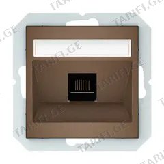 როზეტი Vilma RJ45 QR1000 მოკა ყავისფერი