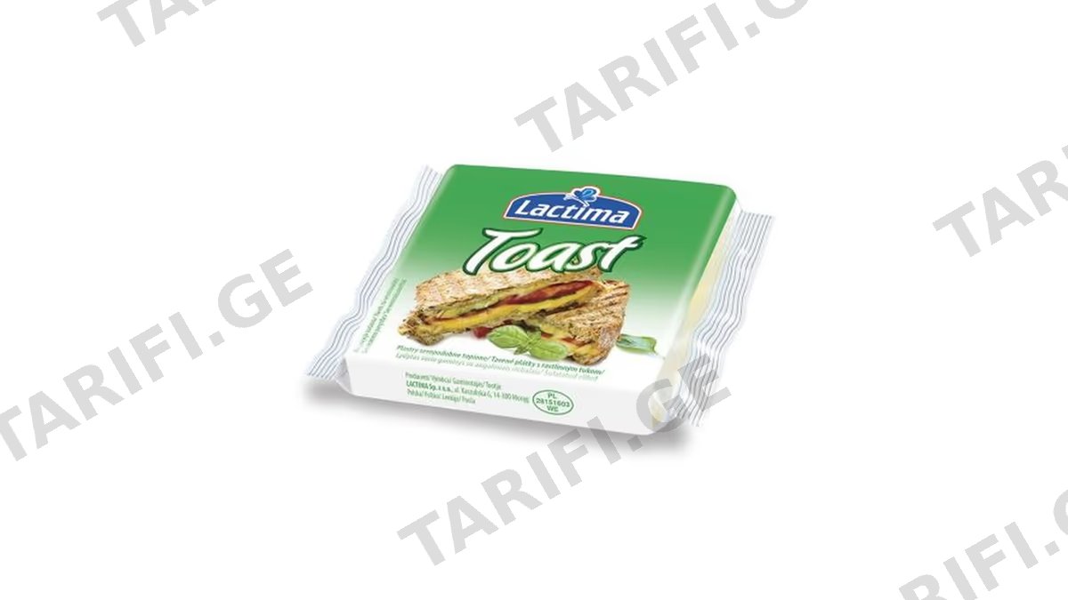 ტოსტის პროდუქტი /Lactima/ ფენა 011084 /13*100 გრ