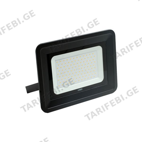 LED პროჟექტორი 100 ვტ 3000კ IP65 LEDEX