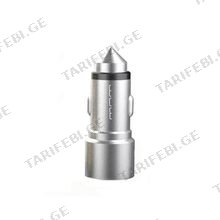 USB CAR CHARGER C87 ავტომობილის ადაპტერი