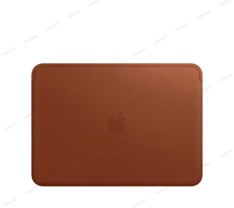 Leather Sleeve for 12” MacBook – Saddle Brown