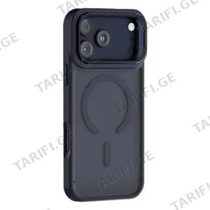 Levelo Solo Pro Camera Kickstand Case for iPhone 17 Pro Blue LVLSPCKSC17PBL