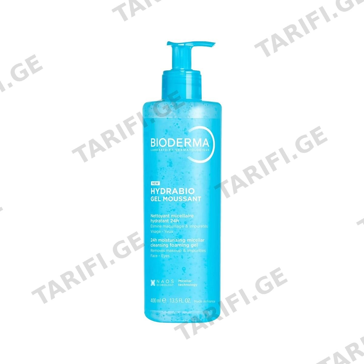 ქაფ-გელი Hydrabio 400 მლ ბიოდერმა - Bioderma