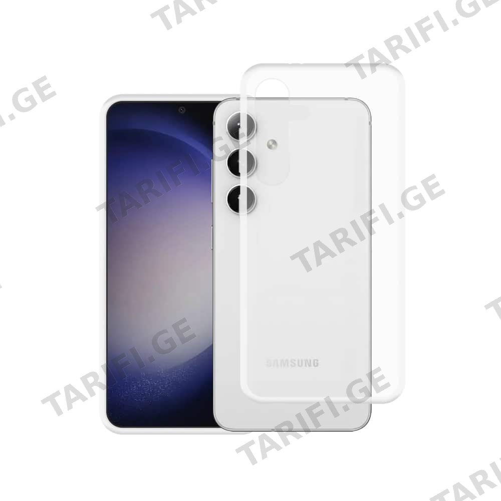 Samsung Galaxy S24 Lux Clear Case გამჭვირვალე სილიკონის ქეისი