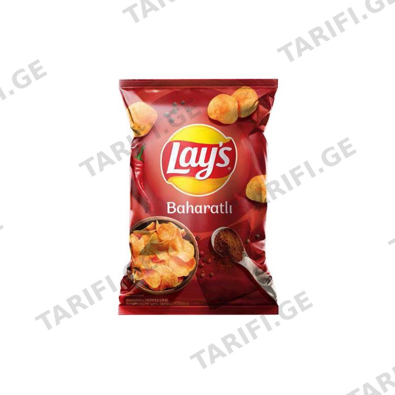 Lays ჩიფსი პაპრიკა155 გრ 1ც