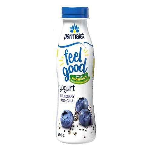 Blueberry and chia drinkable yogurt /PARMALAT/ 290 gr