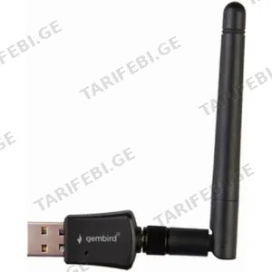 Gembird High Power USB Wi-Fi Adapter 300 Mbps (WNP-UA300P-02)