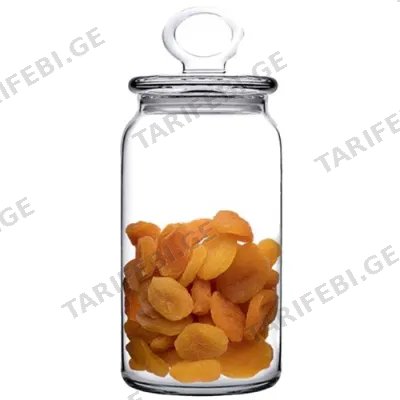 მინის ქილა ხუფით PASABAHCE 980393 (1 ლ)