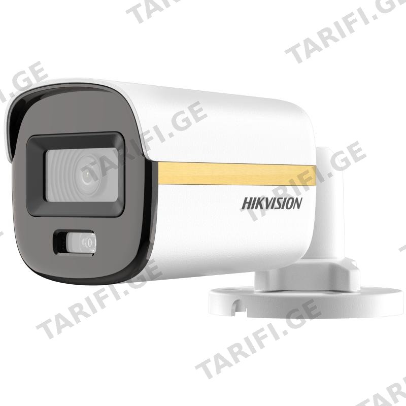 კამერა,Hikvision, DS-2CE10KF3T-L, 3.6 mm,HDTVI,5mp,Bullet,Fix,WL20m,ColorVu,Mic