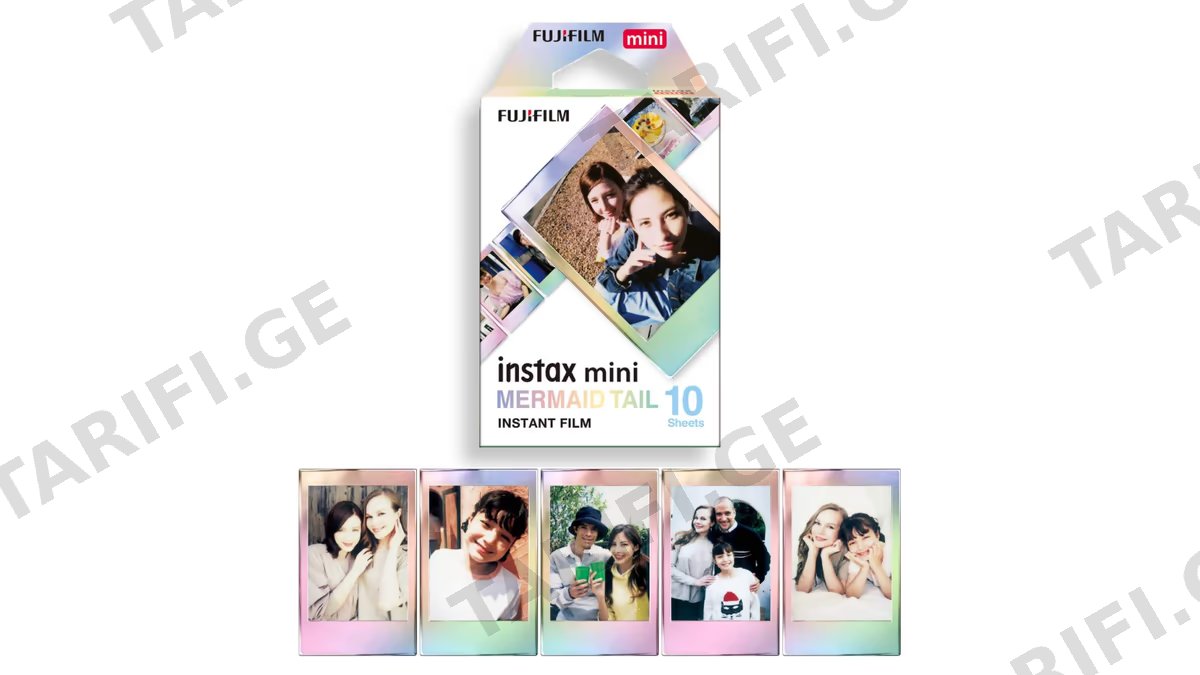 Instax Mini Mermaid Tail Film
