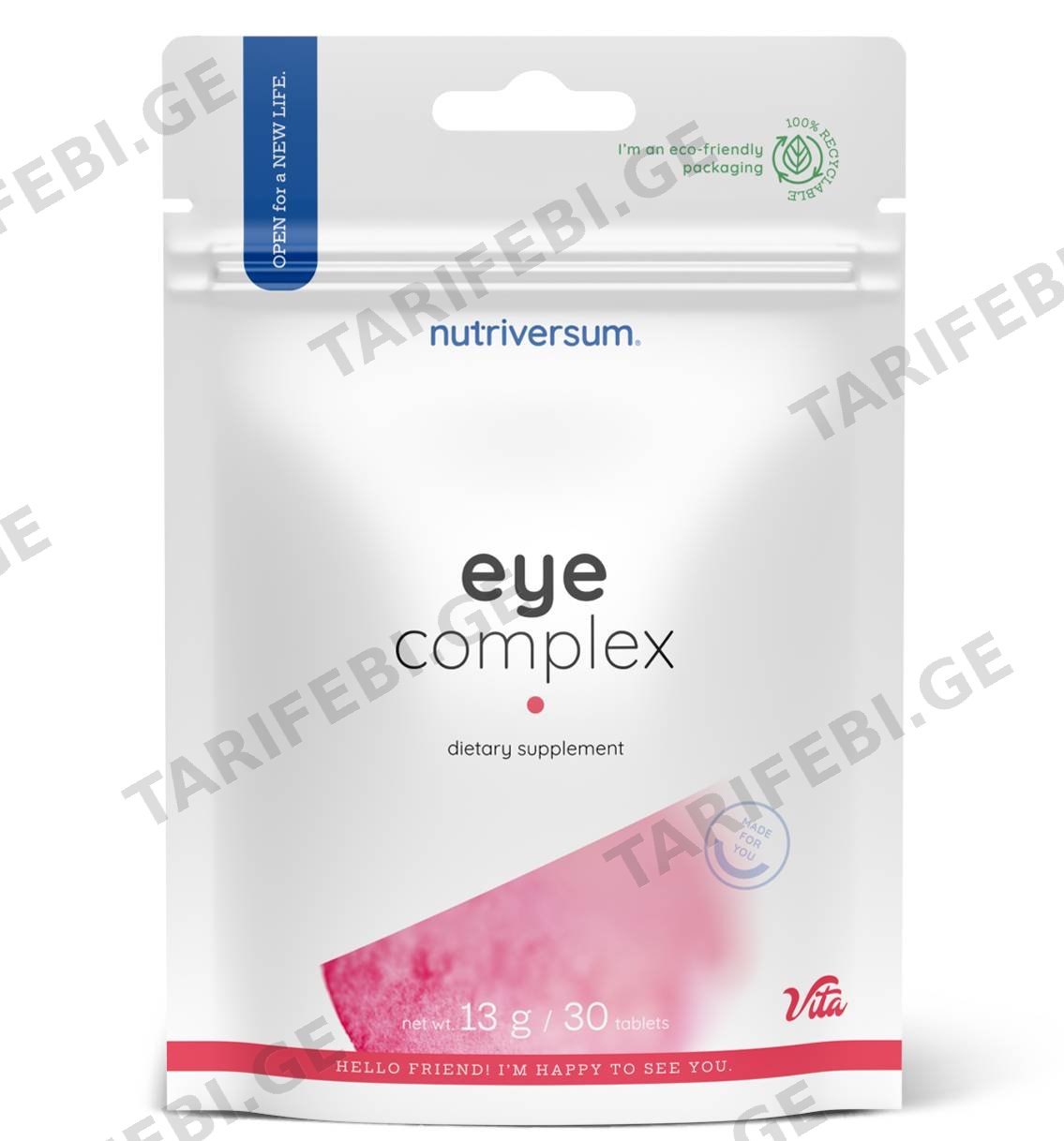 ვიტამინი Nutriversum - VITA - EYE COMPLEX - 30 tbl