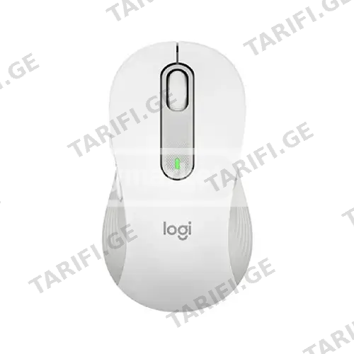 უკაბელო Bluetooth მაუსი - Logitech M650L Signature White WL