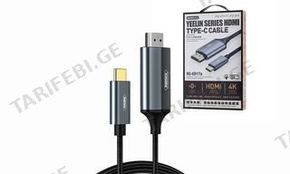 Remax Original RC-C017a Yeelin Series HDMI Type-C Cable