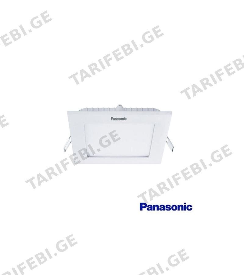 განათება ”LED ჩასასმელი ოთხკუთხა 6500K 18 W LPLA21W186 Panasonic