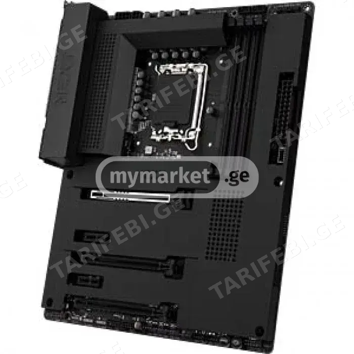 დედადაფა - NZXT N7 Z790 / DDR5 / LGA1700 / Wi-Fi 6E / ATX / შავი• სოკეტი:• LGA1700 (Intel 13th / 12th Gen Core პროცესორები)• ჩიპსეტი:• Intel Z790• ფორმ-ფაქტორი:• ATX• მეხსიერება:• 4× DDR5 DIMM• მაქსიმ