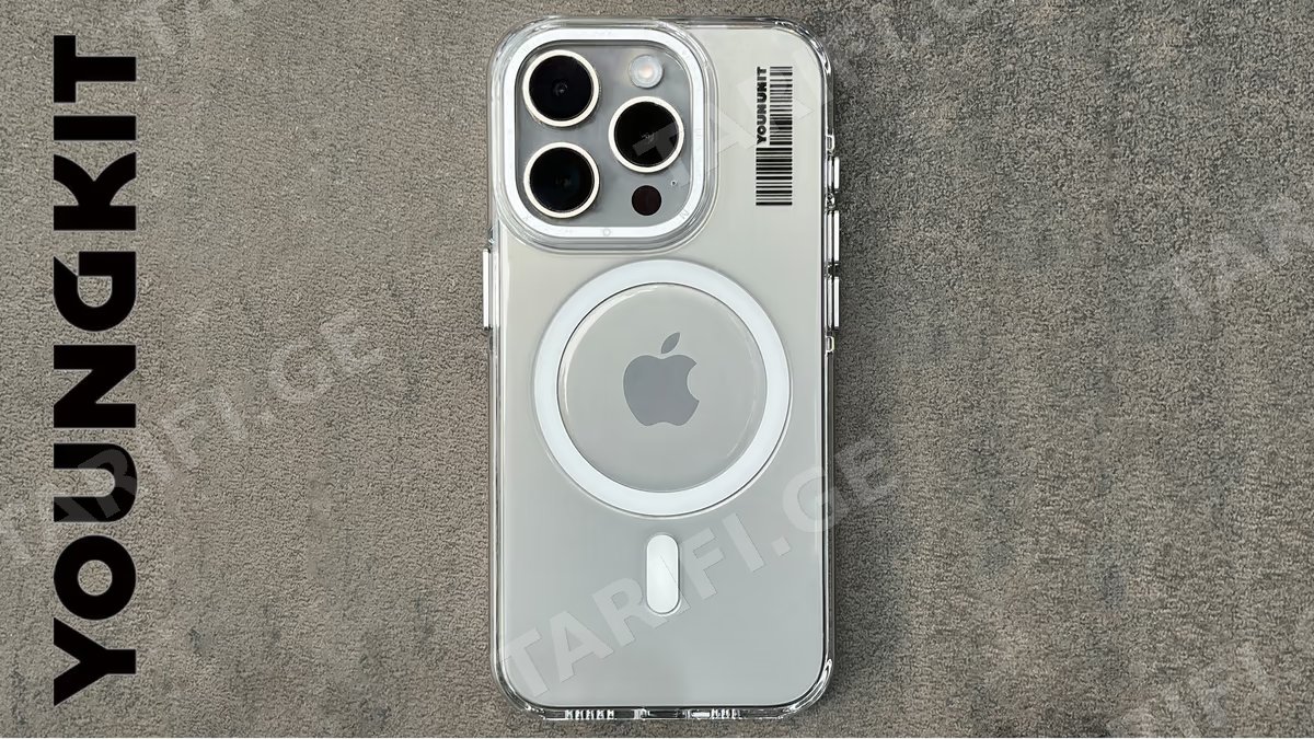 iPhone 16 Pro Non-Yellowing Clear Hard Case with MagSafe. AntiDrop Case.