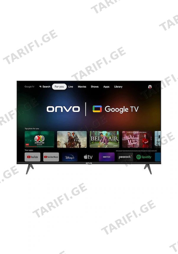 Onvo 50'' OVF9000UQ Google TV
