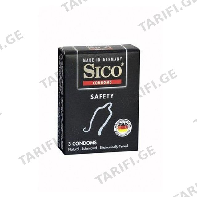 პრეზერვატივი N3 Safety /სიკო