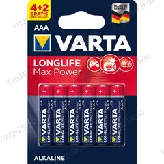 ელემენტი VARTA Longlife AAA 6 ც.