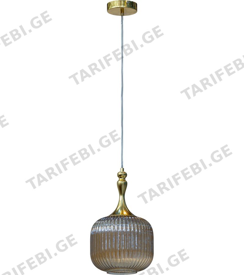 ჭაღი GZSM-D9359/8 ფერი: COOPER+WHITE E27