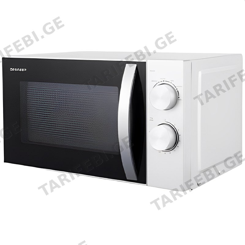 მიკროტალღური ღუმელი SHARP R-20GH-WH2 (700 W, 20 L)