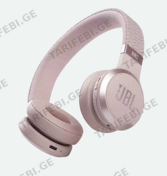 ყურსასმენი JBL LIVE 460NC PINK JBLLIVE460NCROS