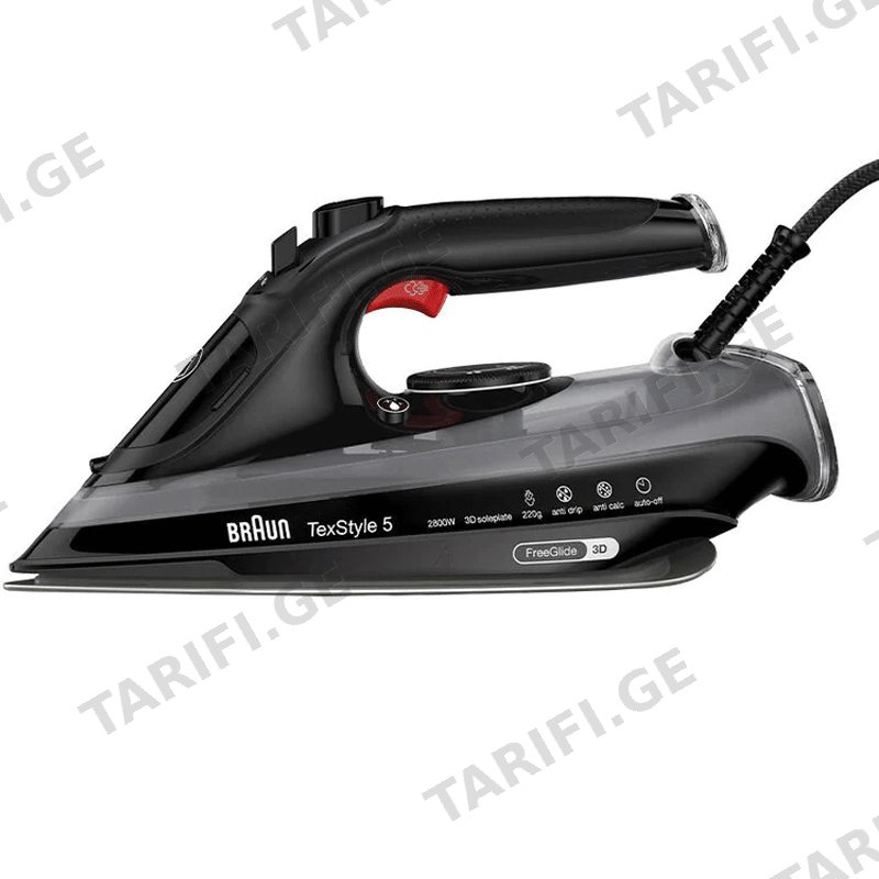 ორთქლის უთო BRAUN SI5088BK (2800 W, 300 ML)