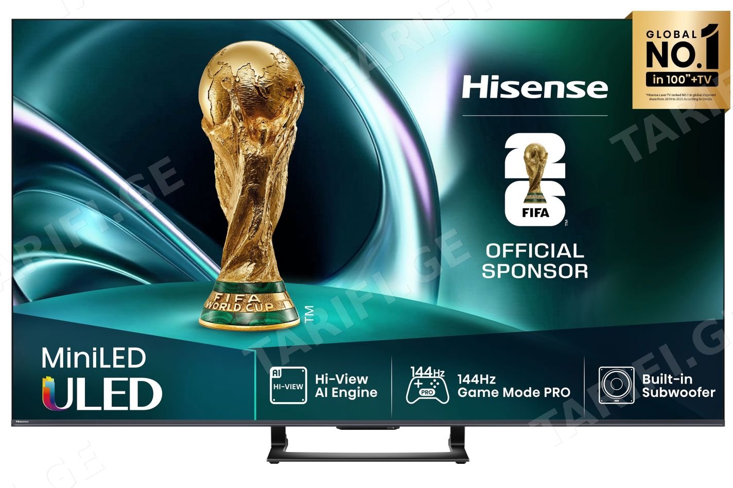 ტელევიზორები Hisense 65U7Q