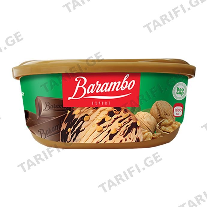 ნაყინი საოჯახო /Barambo Export/ნიგოზი/ 1000მლ