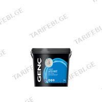 (2.5ლ) საღებავი ინტერიერის GENC STANDARD LATEX MATT