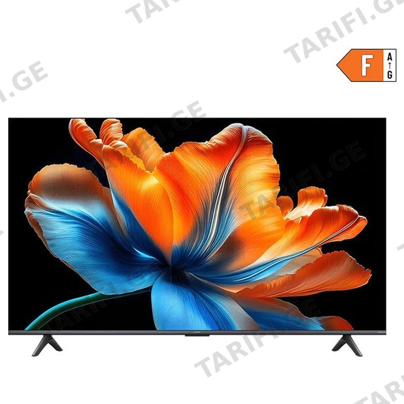 ტელევიზორი XIAOMI TV X MINI LED 55 GLOBAL VERSION 55 ინჩი 4K UHD GOOGLE TV Black