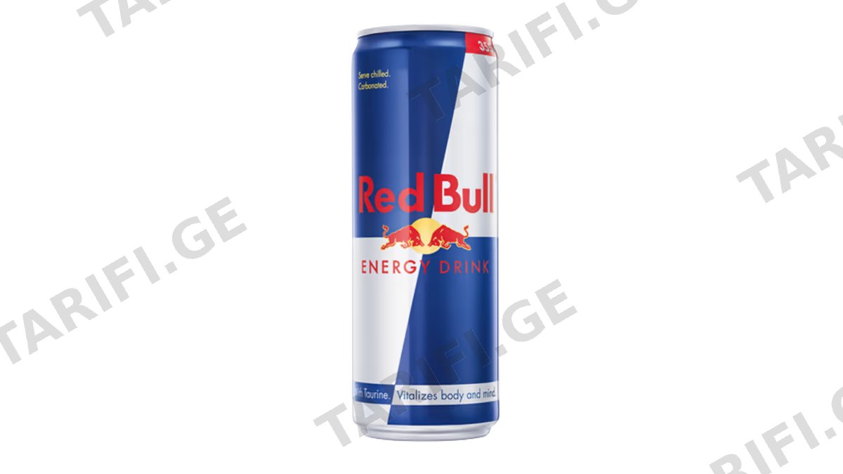 ენერგეტიკული სასმელი Red Bull - 0.35L