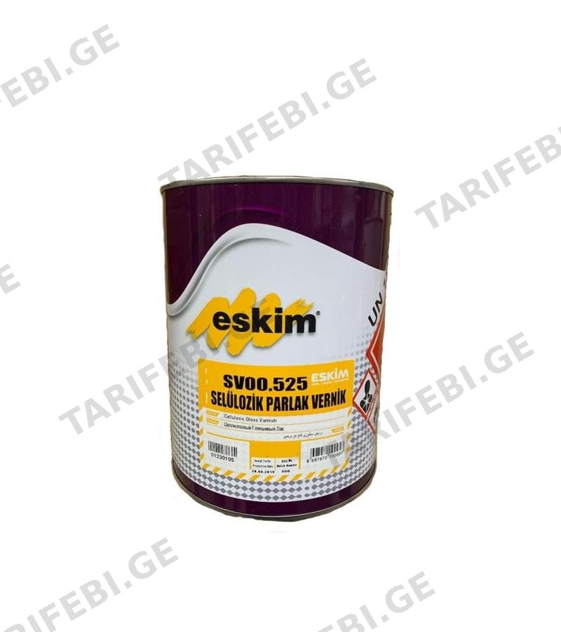 ლაქი Eskim Cellulozik Gloss ( Parlak ) 0.75ლტ