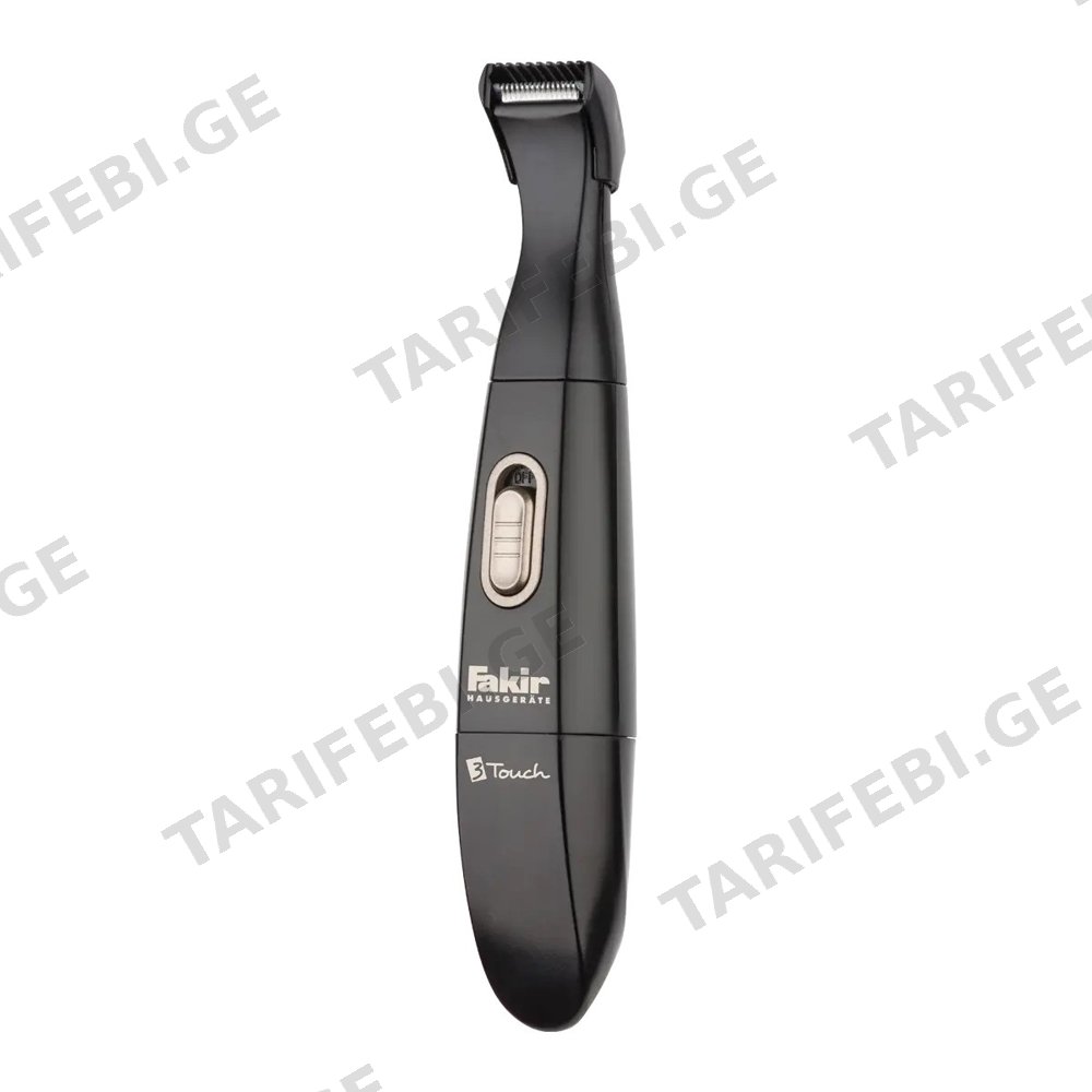 ტრიმერი Fakir 8690394651708 3Touch, Trimmer, Black