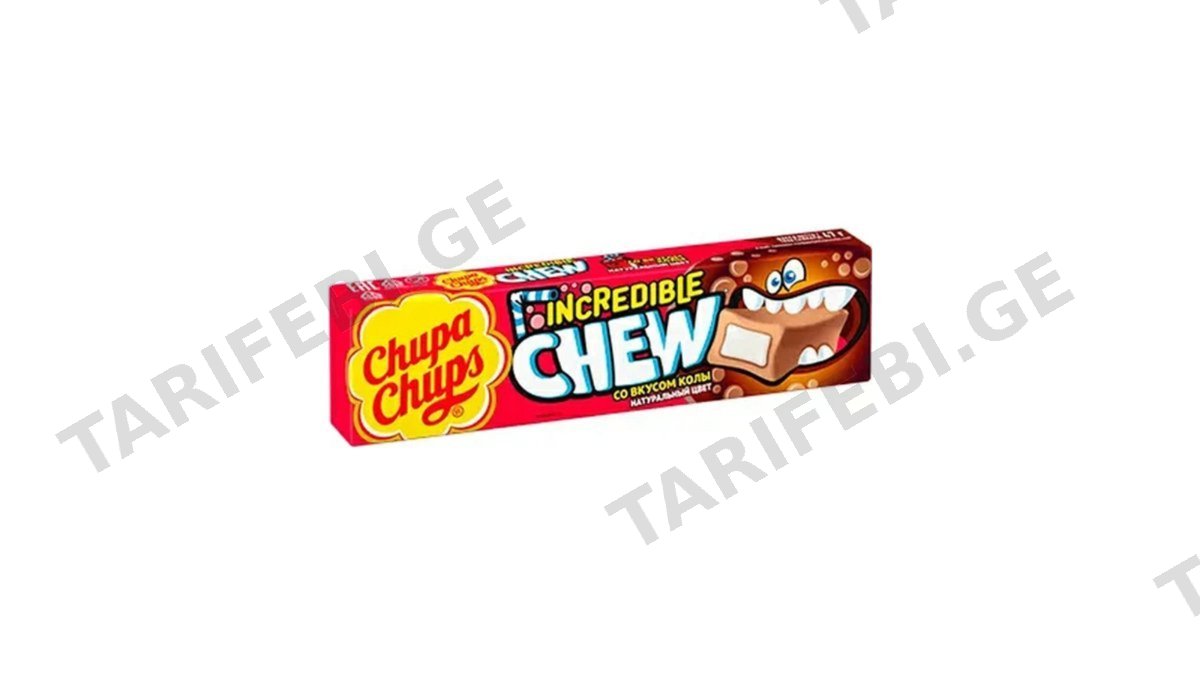 ჩუპა ჩუპსი Incredible Chew კოლ 47გრ
