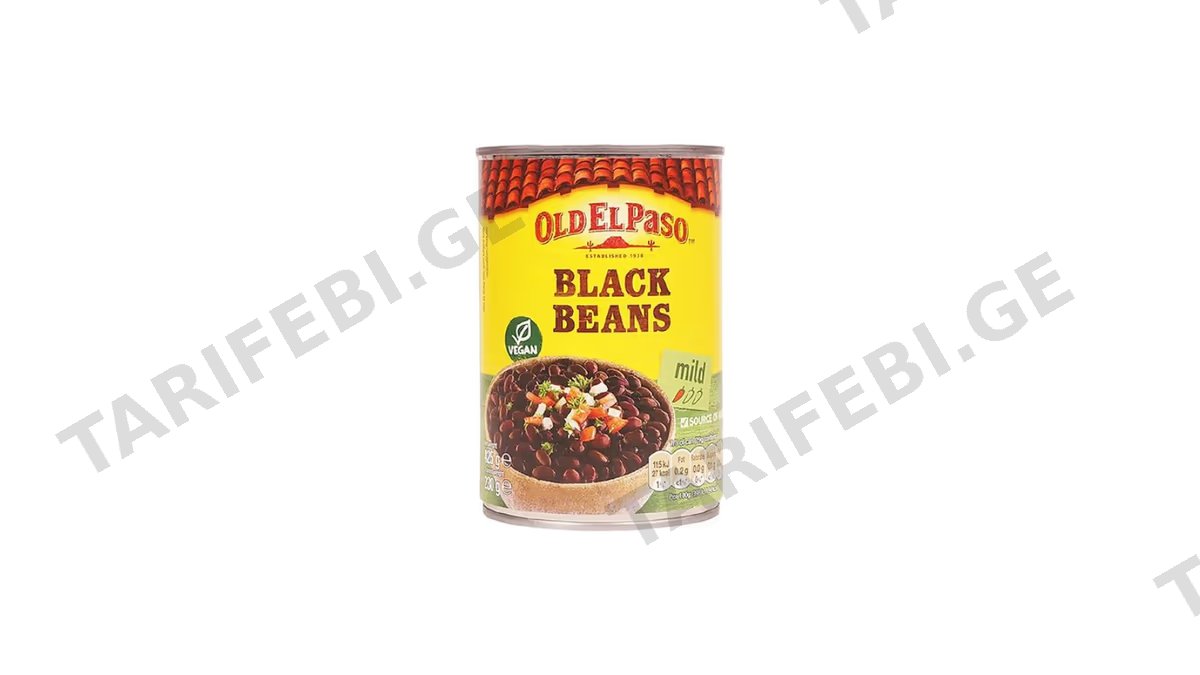 OLD EL PASO შავი ლობიო-425გრ